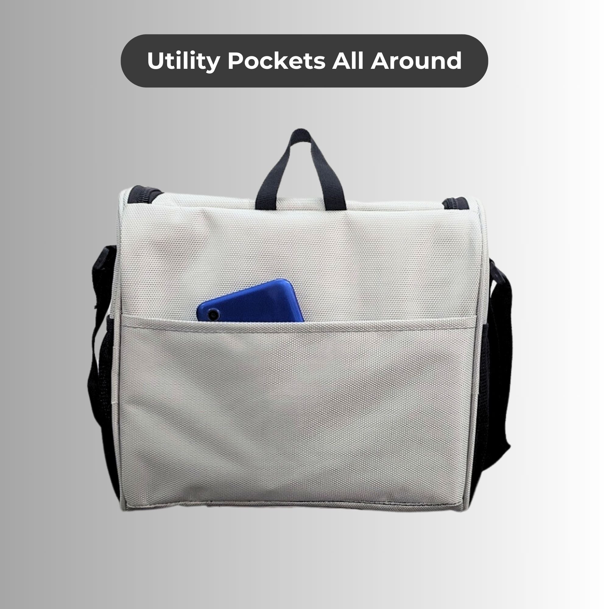 Outer Woods Insulated Breast Milk Cooler Bag with 4 Ice Gel Packs, Keeps Milk and Food Cool for 6 to 8 Hours, Thermal Insulated Baby Travel Bag