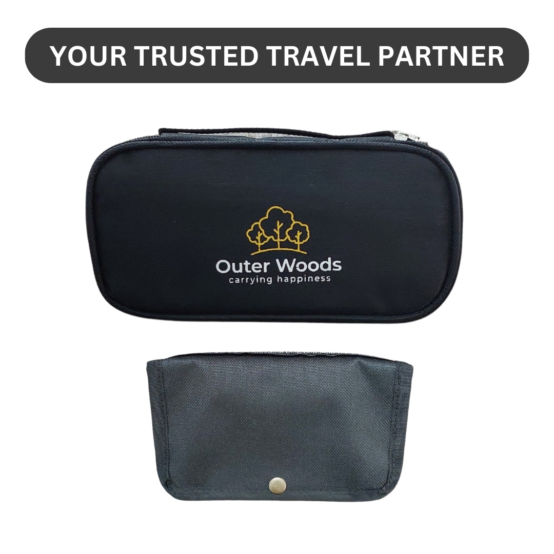Outer Woods Insulin Cooling Travel Pouch with Two Ice Gel Packs, Cold Pack for Insulin, Insulin Carrier Bag, Keeps Insulin Safe and Cool for 6 to 8 Hours