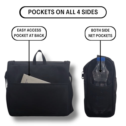 Outer Woods Insulated 8 Pint Bottle Bag, Fits 8 x 330 ml Pint Bottles, 6 to 8 Hours Cooling, Includes 4 Ice Gel Packs