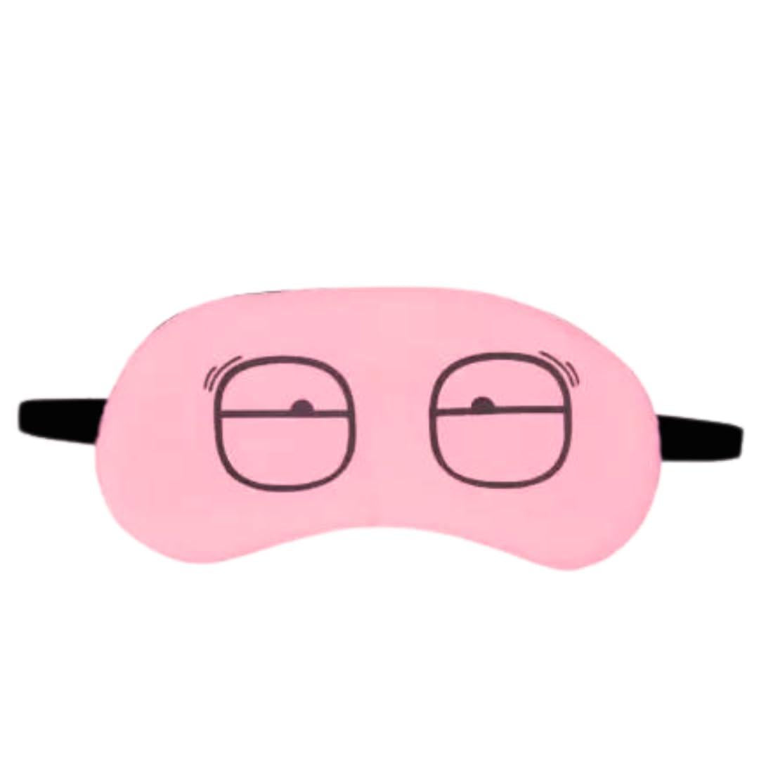 SuperGeneriX Printed Eye Mask For Sleeping Men Women With Cooling Gel For Night Deep Sleep, Dark Circles, Puffy Eye's, D